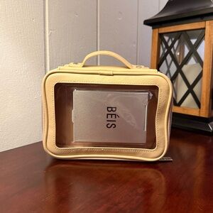 BEIS On the Go Essential Case in Beige + Mirror